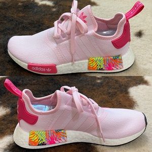 Adidas Nmd R Tropical Floral Pink White 